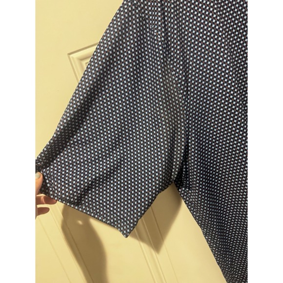 Turtleson‎ Men's Golf Polo Shirt Princeton University Orange Blue Diamonds 2XL - Picture 7 of 10